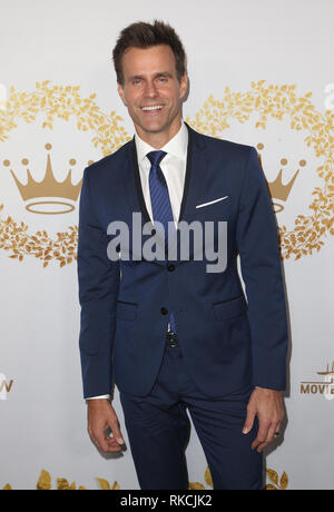 Pasadena, Kalifornien, 9. Februar 2019 - USA - 09. Februar 2019 - Pasadena, Kalifornien - Cameron Mathison. Hallmark Channel und Markenzeichen Filme und Geheimnisse 2019 Winter TCA-Veranstaltung in Turnier Haus. Photo Credit: Faye SadouAdMedia (Credit Bild: © AdMedia über ZUMA Draht) Stockfoto