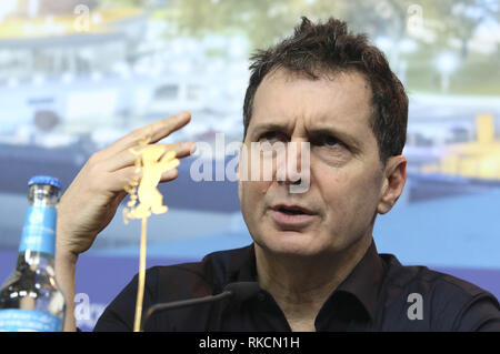 Berlin, Deutschland. 10 Feb, 2019. Yuval Adler während der "Die operativen/Die Agentin "Pressekonferenz auf der 69. Internationalen Filmfestspiele Berlin/Berlinale 2019 im Hotel Grand Hyatt am 10 Februar, 2019 in Berlin, Deutschland. | Verwendung der weltweiten Kredit: dpa/Alamy leben Nachrichten Stockfoto