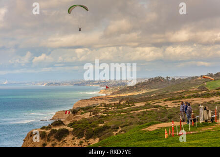 Torrey Pines Glider Port Stockfoto