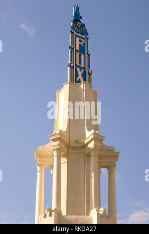 Klassische Architektur der Fox Theater in Westwood Village in Los Angeles, CA Stockfoto