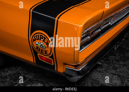 1969 Dodge Super Bee 12 Stockfoto