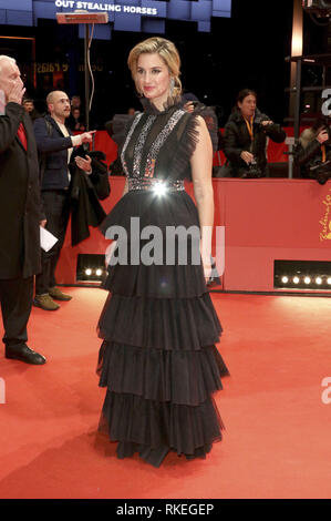 Danica Curcic die Teilnahme an der "Pferde stehlen/Ud og stjaele Heste' Premiere auf der 69. Internationalen Filmfestspiele Berlin/Berlinale 2019 im Berlinale Palast am 09 Februar, 2019 in Berlin, Deutschland. | Verwendung weltweit Stockfoto