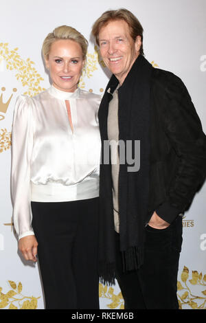 Pasadena, CA, USA. 9 Feb, 2019. LOS ANGELES - FEB 9: Josie Bissett, Jack Wagner auf das Markenzeichen Winter 2019 TCA Ereignis am Turnier, das Haus am 9. Februar 2019 in Pasadena, CA Credit: Kay Blake/ZUMA Draht/Alamy leben Nachrichten Stockfoto