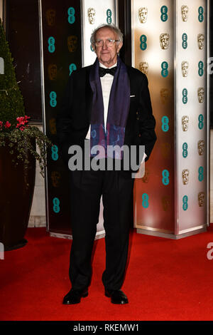 London, Großbritannien. 10 Feb, 2019. Jonathan Pryce Arrivers am D-ITET British Academy Film Awards 2019 nach - Partei Abendessen im Grosvenor House am 10. Feb 2019. Bild Capital/Alamy leben Nachrichten Stockfoto