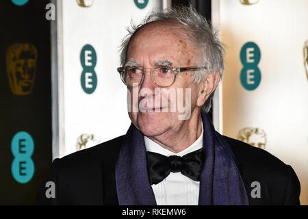 London, Großbritannien. 10 Feb, 2019. Jonathan Pryce Arrivers am D-ITET British Academy Film Awards 2019 nach - Partei Abendessen im Grosvenor House am 10. Feb 2019. Bild Capital/Alamy leben Nachrichten Stockfoto