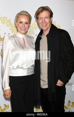 Pasadena, CA, USA. 9 Feb, 2019. LOS ANGELES - FEB 9: Josie Bissett, Jack Wagner auf das Markenzeichen Winter 2019 TCA Ereignis am Turnier, das Haus am 9. Februar 2019 in Pasadena, CA Credit: Kay Blake/ZUMA Draht/Alamy leben Nachrichten Stockfoto