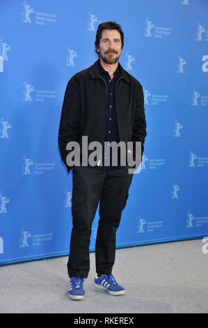 Berlin, Deutschland. 11 Feb, 2019. Berliner Filmfestspiele. Fotoauftrag der film Vice. Im Bild: Christian Bale Credit: Unabhängige Fotoagentur/Alamy leben Nachrichten Stockfoto