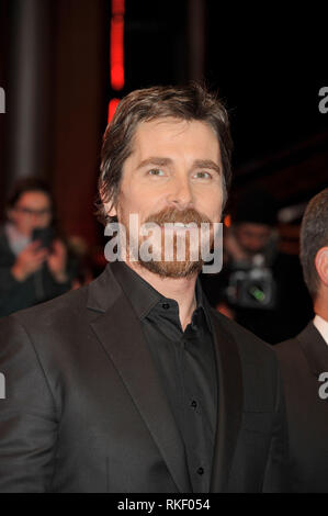 Berlin, Deutschland. 07 Feb, 2019. Berliner Filmfestspiele. Red Carpet film Vice. Im Bild: chritian Bale Credit: Unabhängige Fotoagentur/Alamy leben Nachrichten Stockfoto