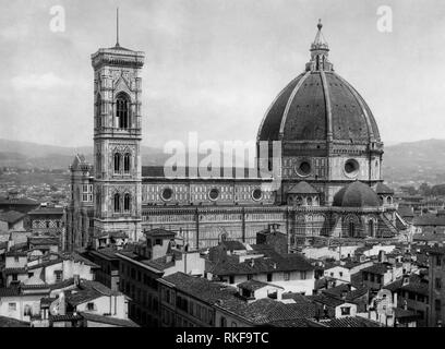 Der Dom von Florenz, Toskana, 1900-10 Stockfoto