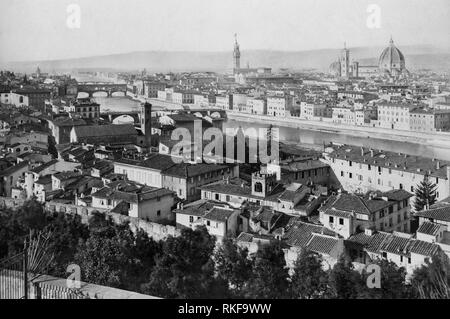 Florenz, Toskana, 1900-10 Stockfoto