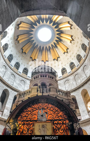 Kirche des Heiligen Grabes in Jerusalem, Israel Stockfoto