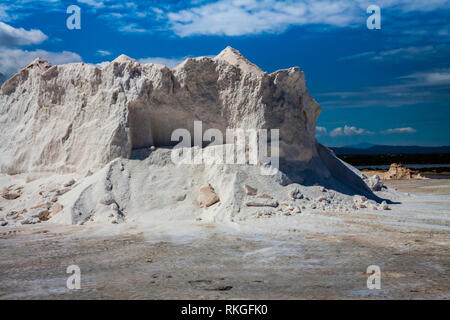 Meer salines Mallorca Stockfoto