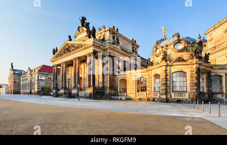 Die Hochschule für Bildende Künste Dresden ist eine berufliche Hochschule für Bildende Künste in Dresden, Deutschland. Stockfoto