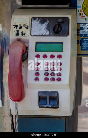 Münztelefon Stockfoto