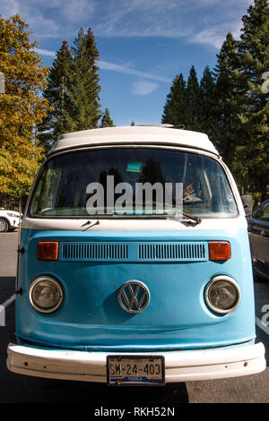 Volkswagen Typ 2. Yosemite National Park. CA. Stockfoto