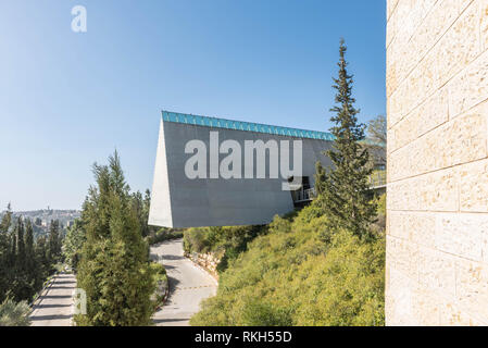 Israel, Jerusalem - 31. Januar 2019: Yad Vashem - die Erinnerung an den Holocaust center Stockfoto