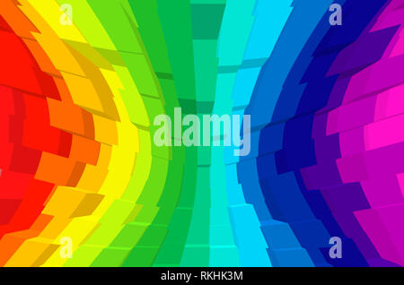 Regenbogen farbigen Hintergrund abstrakt. Stockfoto