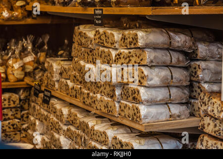 Christstollen Stockfoto