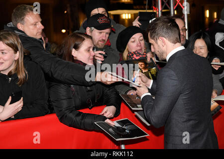 Jamie Bell die Teilnahme an der 'Skin' Premiere auf der 69. Internationalen Filmfestspiele Berlin/Berlinale 2019 im Zoo Palast am Februar 11, 2019 in Berlin, Deutschland. Stockfoto