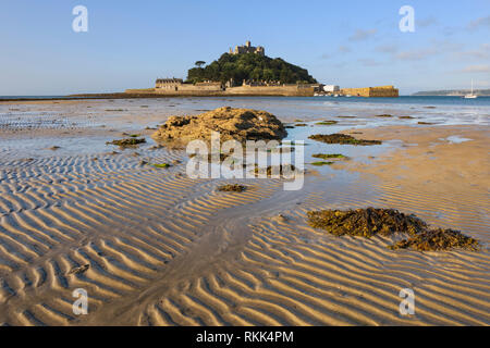 St. Michaels Mount in Cornwall Stockfoto