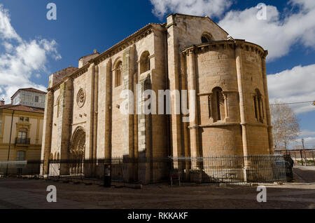 Iglesia de Santa María Magdalena de Zamora, die hl. Maria Magdalena Kirche in der Stadt Zamora Stockfoto