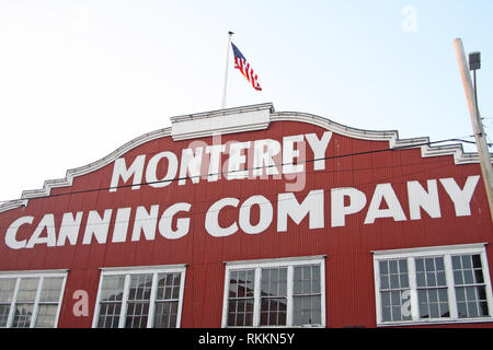 Monterey Canning Company Gebäude, Cannery Row, Monterey, Kalifornien, USA Stockfoto