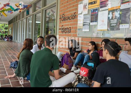 Medellin, Antioquia, Kolumbien: Università de Antioquia. Stockfoto