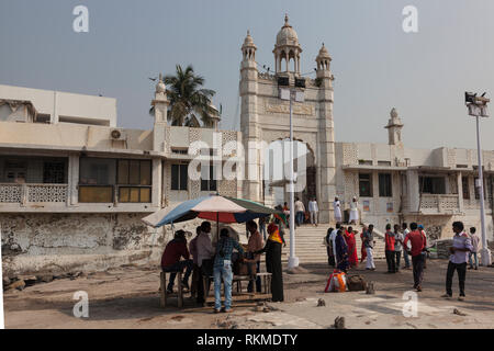 Haji Ali Dargah Moschee, Mumbai, Indien Stockfoto