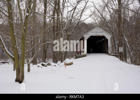 Turkey Run State Park, Parke County, Indiana, USA Stockfoto