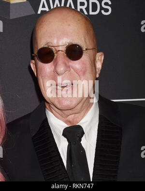 BEVERLY HILLS, Ca - 09 Februar: Paul Shaffer besucht die Recording Academy und Clive Davis' 2019 Pre-GRAMMY Gala im Beverly Hilton Hotel auf Firma Febru Stockfoto