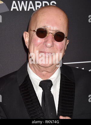 BEVERLY HILLS, Ca - 09 Februar: Paul Shaffer besucht die Recording Academy und Clive Davis' 2019 Pre-GRAMMY Gala im Beverly Hilton Hotel auf Firma Febru Stockfoto