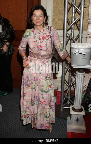 Gäste Julian Stoeckels Public Viewing von "Ich bin ein Star - Holt mich hier raus!' im Hotel Palace in Berlin mit: Claudia Obert Wo: Berlin, Deutschland Wann: 11 Jan 2019 Credit: Becher/WENN.com Stockfoto