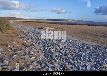 Newton Strand, in der Nähe von Porthcawl, South Wales Stockfoto