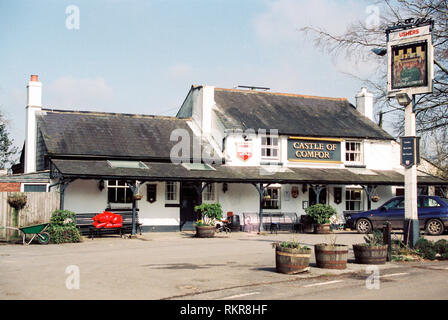 Castle of Comfort, Medstead, Alton, Hampshire, England, Vereinigtes Königreich Stockfoto