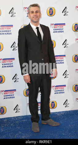 Terry Mynott kommt an der British Comedy Awards am Brunnen Studios, Wembley, London Stockfoto