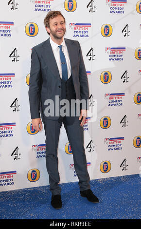 Chris O'Dowd kommt an der British Comedy Awards am Brunnen Studios, Wembley, London Stockfoto