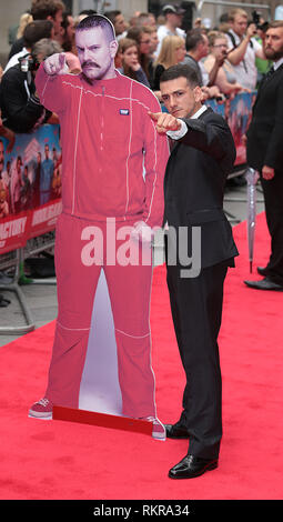 Josef Altin besucht die UK-Premiere von "Hooligan Fabrik" im Odeon West End am 9. Juni 2014 in London, England Stockfoto