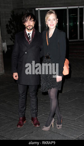 Das nationale Theater: 50 Jahre auf der Bühne - Roter Teppich Ankünfte Foto zeigt: Hattie Morahan Stockfoto