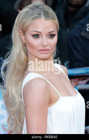 Emma Rigby besucht die 'Plastik' Weltpremiere im Odeon West End, den Leicester Square. Stockfoto