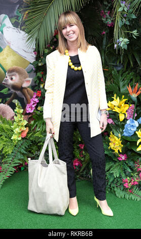 Kate Garraway besucht Großbritannien Galavorstellung von 'Rio2' an Vue West End Stockfoto