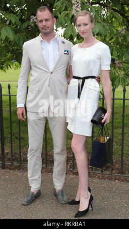 Jade Parfitt nimmt an den jährlichen Serpentine Kombüse Summer Party in der Serpentine Gallery Stockfoto