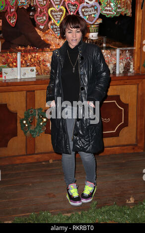 Jaime Winstone kommt im Winter Wonderland VIP-Start im Londoner Hyde Park Stockfoto