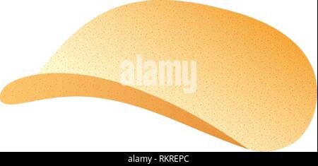 Chips Symbol. Realistische Darstellung von Chips vektor Symbol für Web Design auf weißem Hintergrund Stock Vektor