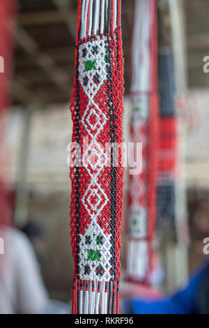 Stamm Schmuck, Hornbill Festival, Nagaland, Indien-1 Stockfoto