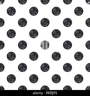 Schoko Keks Muster nahtlose Vektor wiederholen Geometrische für jede Web Design Stock Vektor