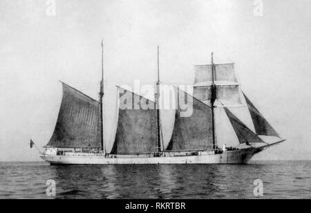 Italien, Viareggio, fratelli garre Motorsegler, 1928 Stockfoto