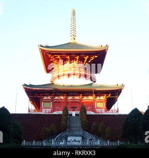 Große Pagode des Friedens in Narita, Japan Stockfoto