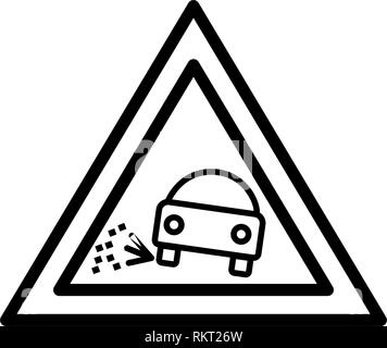 Vektor verlieren Kies Symbol Zeichen Symbol Vektor Illustration für den privaten und gewerblichen Gebrauch... Reinigen Sie trendige Symbol... Stock Vektor