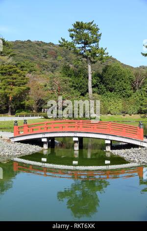 Uji, Kyoto, Japan - berühmte Byodo - im Buddhistischen Tempel, Gärten, ein UNESCO-Weltkulturerbe. Stockfoto