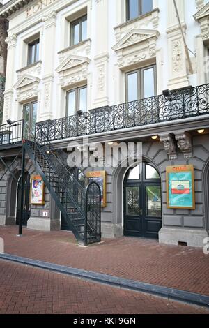 AMSTERDAM, NIEDERLANDE - 10 JULI 2017: Königliches Theater Carré in Amsterdam, Niederlande. Das Theater wurde 1887 gegründet. Stockfoto